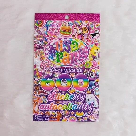 NEW Lisa Frank Stickers 600 ct++ - Picture 1 of 4